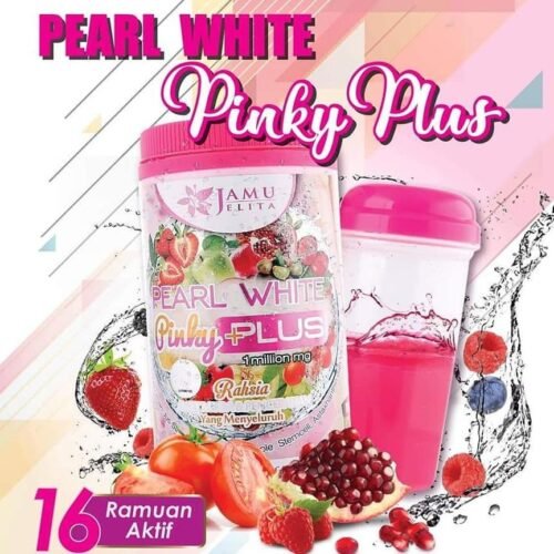 Drinking Pearl White Pinky Plus ppwp Jamu Jelita Woman Whitening Collagen Powder