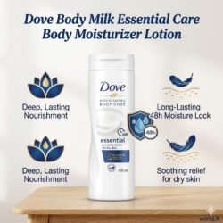 400 ml Original Dove Body Love (dlds) Essential Care Body Lotion for Deeply Nourishes Dry Skin