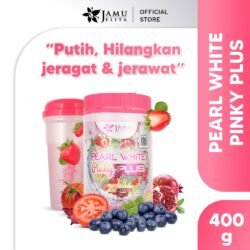 Drinking Pearl White Pinky Plus ppwp Jamu Jelita Woman Whitening Collagen Powder