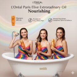 L’Oréal Paris Elvive Extra Ordinary Oil  Nourishing Loreal Shampoo 400 ML & Conditioner 360 ML LEEO