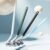 1pcs Toilet Brush Wall Mounted (tbwm) Golf Club Shape Cleaning Tool Bathroom Silicone No Dead Ends Toilet Brush