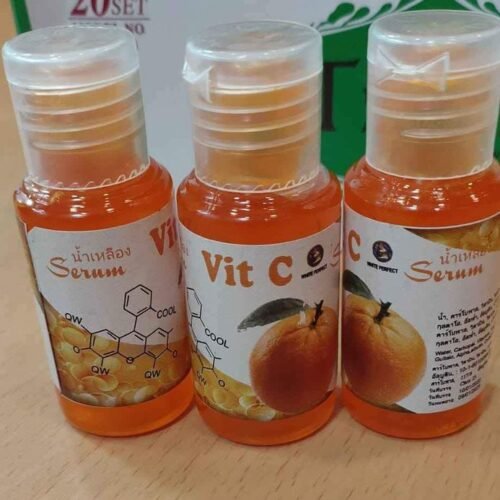 a821b538dd4a034c55642ea122e9b725.jpg Natural Orange Extracted Vit C WHITENING Serum for Face & Body (Vitamin C) 30ml Made In THAILAND vitc