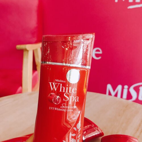 a84cdf13c44d37935448473e4c169fa9.jpg MISTINE WHITE SPA Summer UV3 body WHITENING Lotion with mwsl Pomegranate 200 ML Made in THAILAND