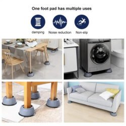 aa3f3444c0736b4c9ab7e0d72b416770.jpg 4 pcs Anti-Vibration (AVWP) Pads for Washing Machine, Non-Slip Rubber Foot Pads