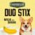ac22a6a561596c1a3601d7ef46055d48.jpg COUNTRYSIDE agb Duo Stix, 70g All Dog Breeds (Milk with Banana)