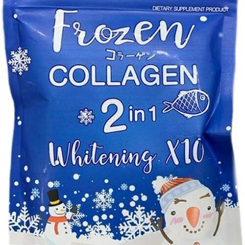 ac2a05fc329aa605ecf03d17b611cdad.jpg THAILAND 2 in 1 FROZEN COLLAGEN Peptide & GLUTATHIONE WHITENING Capsules fcc