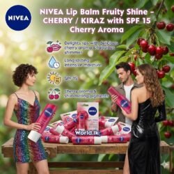 Nivea CHERRY Shine Lip Balm Nlbc Provides Long-Lasting Moisturization