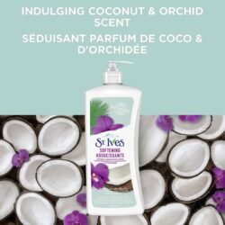 adc5811374599fb88f5b397bb4aa5261.jpg Naturally Indulgent Coconut Milk & Orchid 621 Ml St. Ives Original Australia or New Zealand Sbco Softening Body Lotion