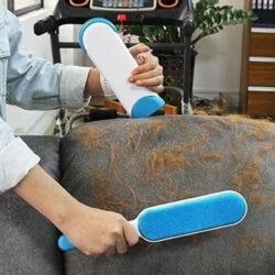 add5521c4a2dac55219ca98f622dad18.jpg Double Sided (prrc) Reusable Pet Fur Remover with Self-Cleaning Base Clothes Fur Remover Blue