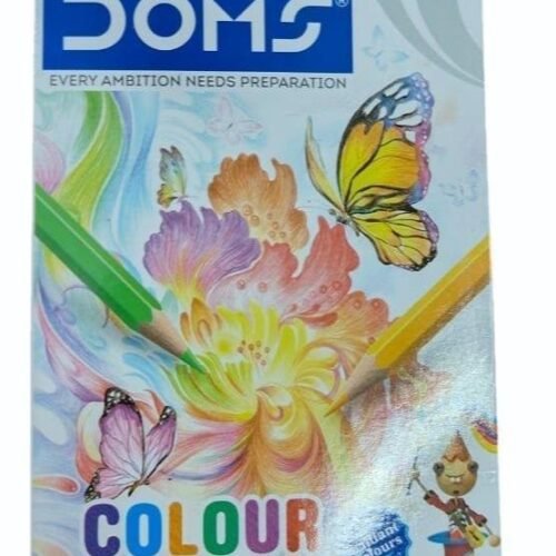 ae32b907d1817e2f06108087669d1ad6.jpg Doms 12 Colour dcps Pencils with free Sharpener