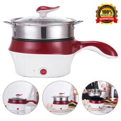 Multi-Function Electrothermal Pot 18cm / [mfep] Multi-Function Electrothermal Steamer Pan / Electric Cooker Hot Pot / Multifunction Heating Steamer Frying Pan