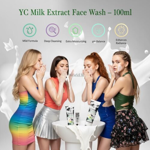 YC Milk Extract Face Whiiitenning Wash – 100ml ycfw