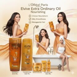 L’Oréal Paris Elvive Extra Ordinary Oil  Nourishing Loreal Shampoo 400 ML & Conditioner 360 ML LEEO