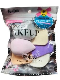 Professional Makeup (6pcs) Sponge Beauty Blender for Blending Face Makeup, Multicolor Face Sponge Puff - Pack of 6 pieces