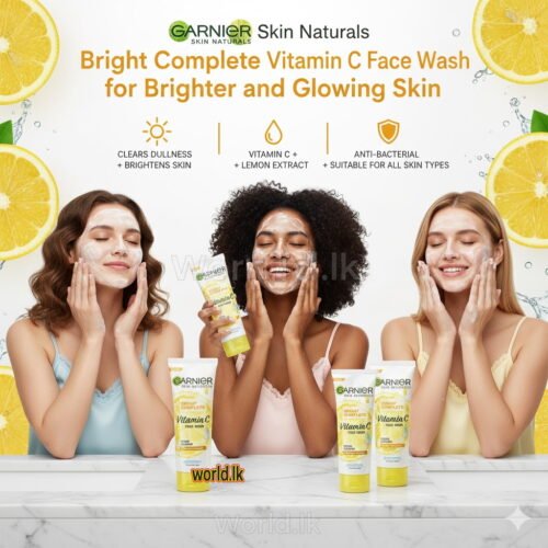 GARNIER Skin Naturals Bright Complete Vitamin C Face Wash FORM (garn) 100g