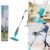 Healthy Spray Mop – Floor (hsmc) Mop with Removable Washable Cleaning Pad and Integrated Healthy Spray Mechanism (Random Color)