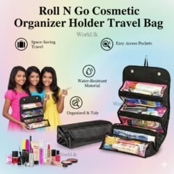 b29d4d57ab52f9b8a6f323e2cc5ee31b.jpg Cosmetic Bag Travel Bag Roll N Go Women's Bag Holder Travel Buddy Organizer (brng)