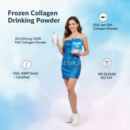 DRINKING FROZEN 100% Gluta Pure Collagen fgrp Tri-Peptide Powder 50,000mg