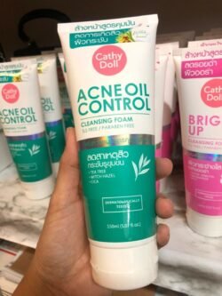 b2b18d920956c7b4aaf888e02ae85328.jpg CATHY DOLL Acne Oil Control Cleansing WHITENING Foam-150ml 1A Made in THAILAND