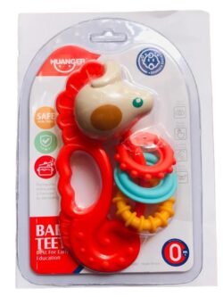b531990f4e787497d45d233b38e45c13.jpg Huanger (hbtb) BABY Teether Set Silicone Rattle and Sensory Teething Chew Toy for BABY