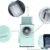 b53ffde1e6e424c848283859b7376bac-1.jpg Vegetable Cutter vcss Rotary Cheese Graters Multifunctional Chopper Fruit Kitchen Tool with 7 Stainless Steel Drum Blades for Vegetables