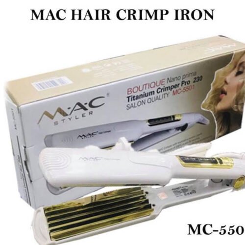 b5422b07e848b691a3356b128d312926.jpg M.A.C Salon Professional Hair Crimping Iron MC-5501 Boutique Nano Prima Titanium Crimper Pro 230 MBNP