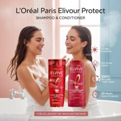 L’Oréal Paris Elvive Colour Protect Loreal Shampoo 400 ML & Conditioner 360 ML lcps