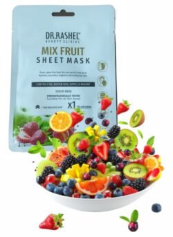 DR RASHEL Mix Fruit Sheet Mask with Serum WHITENING mfsm Mask for Women and Men