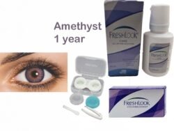 b6c0df35630ef4c46f7ec84d1a1b58d4.jpg Colour AMETHYST - Fresh Look acl Colour Blends Contact Lens - Full Set - Colour Contact Lens (Replacement Cycle: 12 Month)