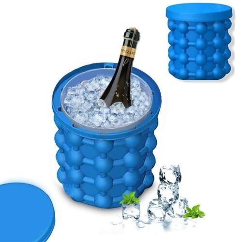 Silicone Magic [icmg] Ice Cube Maker Genie Tray Molds Saving Ice Bucket Saving Space Cold Drink Home Tool 120 Ice cubes