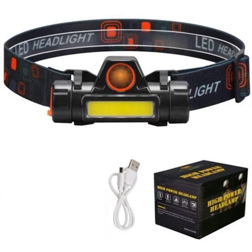 b89a7cdb896db062733387ecb59f6c9c.jpg Portable High Power LED Headlamp Built-in Battery T6+COB USB Rechargeable Headlight WATERPROOF Head Torch Head Lamp (chtl)