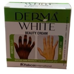 DERMA White Beauty Whitening Cream Der2 Whitens Dark Knuckles, Knee, Underarms, Elbows 20g