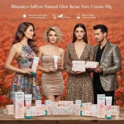 Himalaya 50g NATURAL SAFFRON Glow Kesar Fairness Face Cream Phyto-Vitamin Complex Alfalfa, hpvc