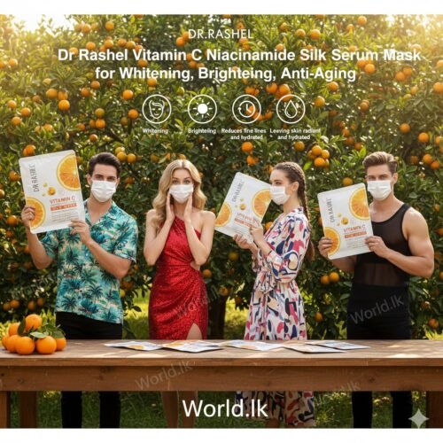 ba5b98ec9eb8de0d24a691623722ae26.jpg Dr Rashel Vitamin C Niacinamide Silk Serum Mask for Whit+ening, Brightening, Anti-Aging dvsm