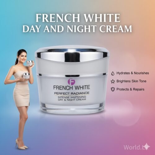 bb47a8671c59b61f9801d5ba093b8914.jpg Natural Ingredients Original FRENCH WHITE DAY AND NIGHT CREAM Perfect Radiance Intense 48g Made in France fwnc