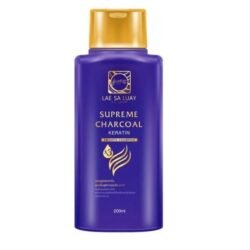 Lae Sa Luay Supreme Charcoal Keratin Hair Shampoo nourishes your hair Promotes growth of healthy hair 200ML