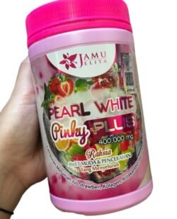 Drinking Pearl White Pinky Plus ppwp Jamu Jelita Woman Whitening Collagen Powder