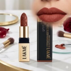 Lakme la4g Rouge Bloom Powder Matte Bullet Cocoa Carnation (204) 4g