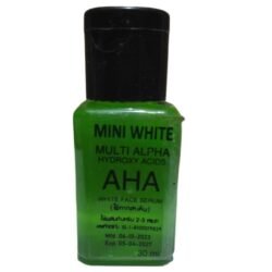 Herbal Natural WHITENING Aha KOJIC Acid Ags Mini WHITE Multi Alpha Hydroxy Acids WHITE Body Gel Green Serum with Arbutin Original THAILAND 30 Ml