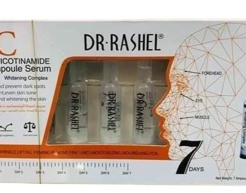 be3e77f51a4f8374c88c04caf1067ffb.jpg DR RASHEL Vc (Vitamin C) and Nicotinamide Ampoule Serum drca Complex DR RASHEL 7 Pcs, 1 Box