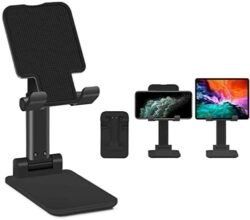 bf25f4aa88f8981bedc05d93d3d4a36e.jpg Mobile Desk Phone Mount (mdpm) / Phone Holder / Stand for Telescopic for Smart Tablets Multi-angle Adjustments Cell Foldable Universal Extend Support