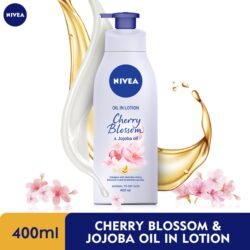c05ac50d124820ab99f41f9128484ae8.jpg NIVEA Cherry Blossom Lotion 400 Ml With Jojoba Oil Beautifully Glowing Skin (Ncb)