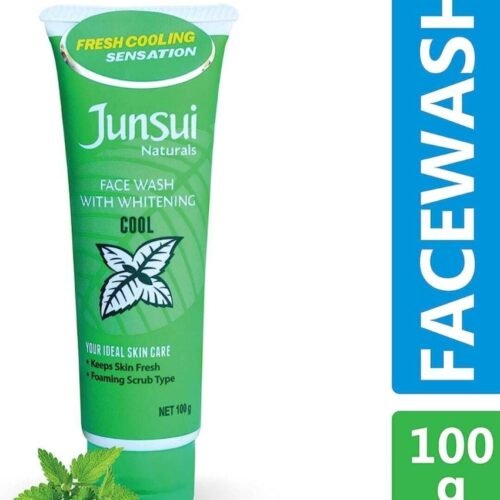 JUNSUI Natural Face Wash Cool jnfw 100g Whitening Fresh Cooling Sensation