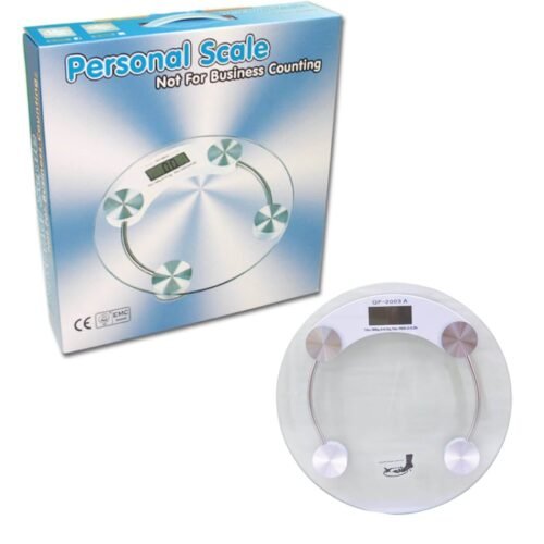Hard Gorilla Strong Tempered Glass LCD Electric 6mm Thickness  Digital Bathroom Weighing Body Scale Up To 180kg psss