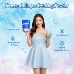 DRINKING FROZEN 100% Gluta Pure Collagen fgrp Tri-Peptide Powder 50,000mg