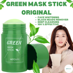 Natural Green Tea Mask Stick Gms  40g Deep Clean Pore, Removing Blackhead Balancing Oil And Water, Moisturizing Nourishing Skin, For Men And Women Moisturizing & Brightening