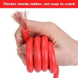 Heavy Duty 2000AMP 2 meter Car Battery Jump Leads Starter Booster High Quality Cables Jumper Cable with Travel Bag for Car Van Truck