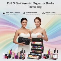 c620b458f602a3688facc0970315274e.jpg Cosmetic Bag Travel Bag Roll N Go Women's Bag Holder Travel Buddy Organizer (brng)