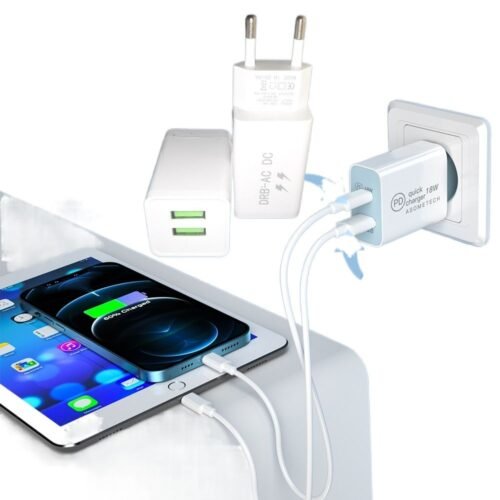 DUAL USB Universal DC 5.0V – 3A Quick Charge Charger Phone Fast Charging Adapter uuqc 1