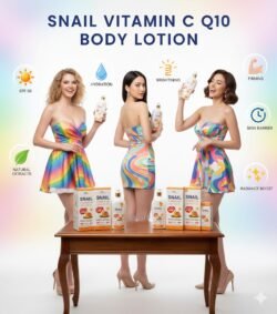 c71a2548c66c0d523bba23b504a002f4.jpg Snail Vitamin C Q10 Body Lotion All Skin Types 500ml svql SPF 50 UV Rays Protected Sun Lotion